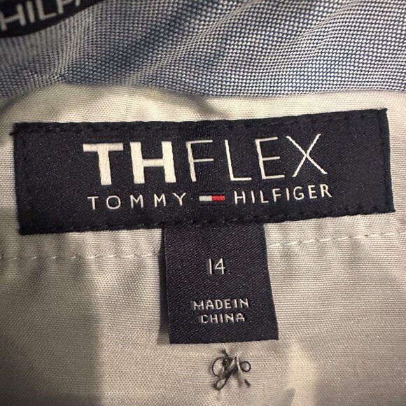 TOMMY HILFIGER BOYS THFLEX BLUE DRESS PANTS NEW SIZE 14 - Picture 6 of 9